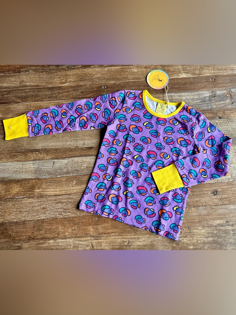 Coddi & Womple Long Sleeve Purple Top 6y